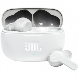 Bluetooth Hands Free JBL Wave 200TWS In-ear με 20 ώρες Αυτονομία IPX2, Deep Bass Sound Λευκό 38515