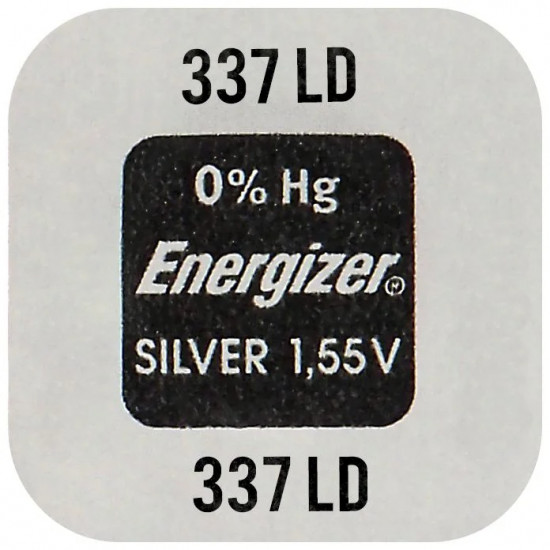 Buttoncell Energizer 337LD SR416SW Τεμ. 1 23458