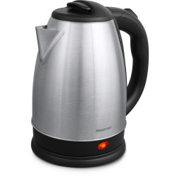 Βραστήρας από Ανοξείδωτο Ατσάλι 1,8lt 1500W Smarton WK 300 Ασημί 42373