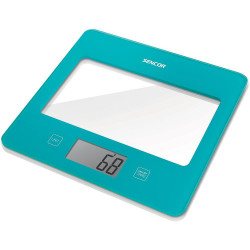 Ζυγαριά Κουζίνας 5kg UltraSlim Glass Sencor SKS 5037TQ Τιρκουάζ 42633