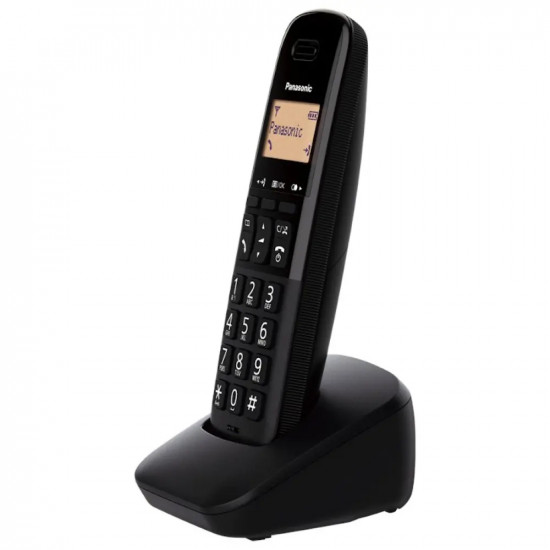 Ασύρματο Ψηφιακό Τηλέφωνο Panasonic KX-TGB610GRB Μαύρο με Δυνατό Kουδούνισμα, Πλήκτρο Αποκλεισμού Κλήσεων και Αναγνώριση Κλήσης 30592