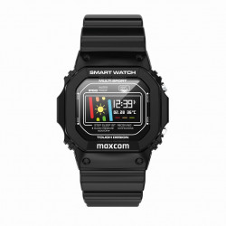 Maxcom Smartwatch FitGo FW22 Classic IP68 Μαύρο Silicon Band 26916