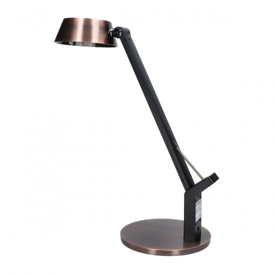 Φωτιστικό με Λάμπα LED Maxcom ML4400 Lumen 480 Lumens, με Πτυσσόμενο Βραχίονα και Ρύθμιση Έντασης Χάλκινο 30953