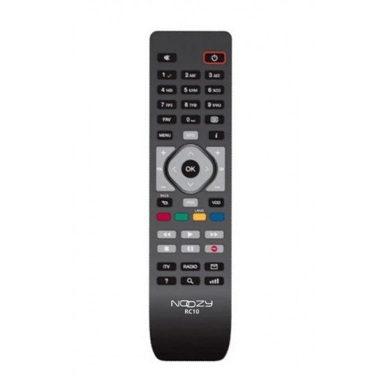 Τηλεχειριστήριο Noozy RC10 για Αποκωδικοποιητή Cosmote TV Άμεσης Αντικατάστασης χωρίς Προγραμματισμό 49823
