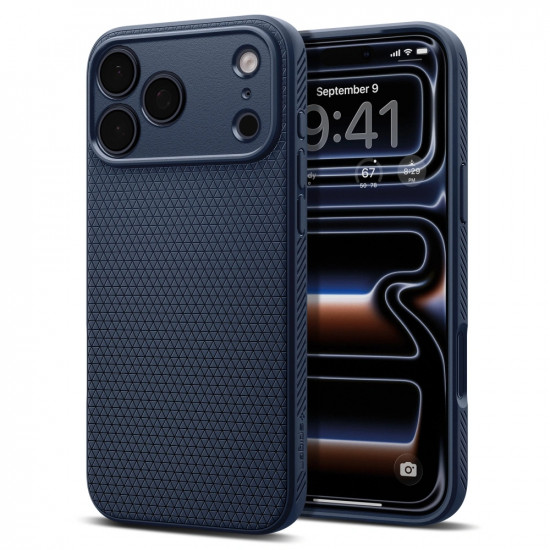 Θήκη Spigen Liquid Air για Apple iPhone 17 Pro  Max Μπλε 51579