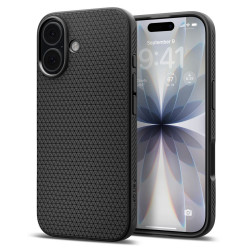 Θήκη Spigen Liquid Air για Apple iPhone 17 Ματ Μαύρο 51677