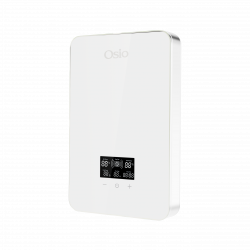 Osio OHF-2880W Ηλεκτρικός Ταχυθερμαντήρας Τοίχου για Μπάνιο Λευκός 8,5kW με Ψηφιακή Οθόνη