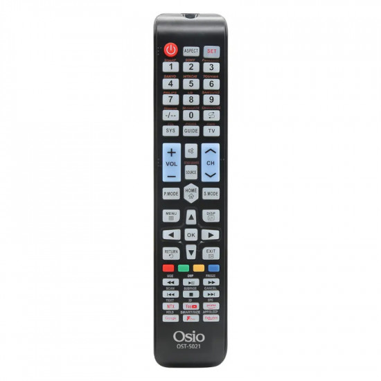 Osio OST-5021 Universal τηλεχειριστήριο τηλεόρασης 1000 σε 1