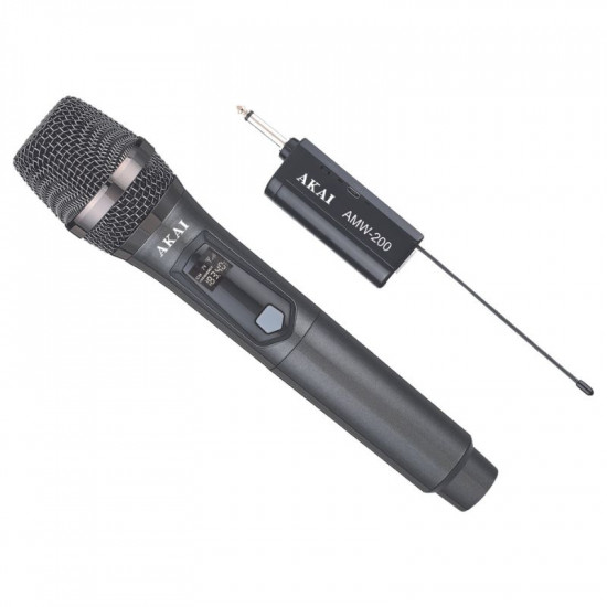Akai AMW-200 Aσύρματο μικρόφωνο 204.5MHz