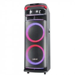 AKAI Party Speaker 1200 Φορητό Ηχείο Πάρτι 100W με Bluetooth 5.3, FM & TWS