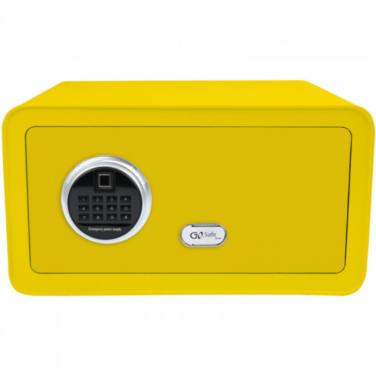 Olympia GOsafe 2.0 210FP GR Yellow Χρηματοκιβώτιο με δακτυλικό αποτύπωμα και ηλεκτρονική κλειδαριά 28 L – 23 x 43 x 35 cm