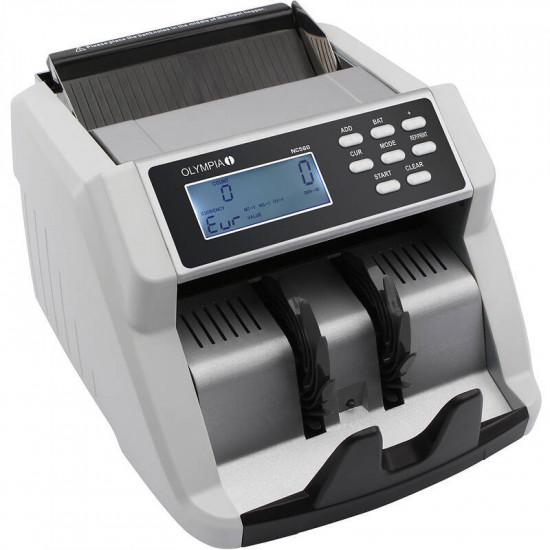 Olympia NC-560 Μετρητής και ελεγκτής γνησιότητας χαρτονομισμάτων 4 αισθητήρων