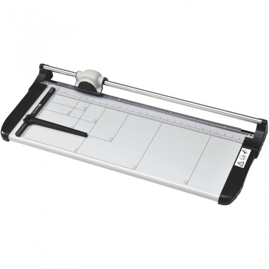 Olympia TR 6712 (3142) Aσημί/μαύρo κοπτικό μηχάνημα επιτραπέζιο για φύλλα A2