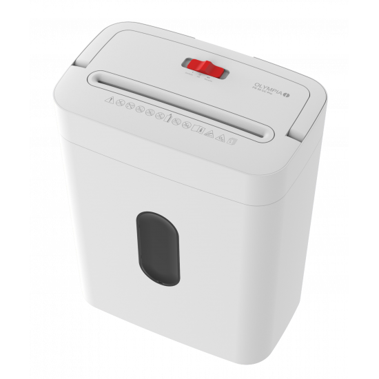 Olympia PS 54 CC Pro (2726) Καταστροφέας Εγγράφων Cross Cut P-4 8 Φύλλα, Κάδος 15L Λευκός