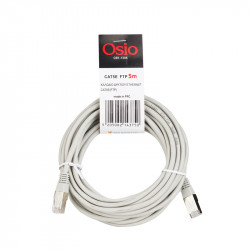 Osio OEK-1305 Kαλώδιο δικτύου Εthernet Cat5e (FTP) RJ45 σε RJ45 5m