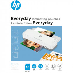 HP 9156 Everyday φύλλα πλαστικοποίησης για Α6 – 80 microns – 25 τμχ