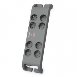 Philips SPN3180A/GRS Πολύπριζο ασφαλείας 8 θέσεων με διακόπτη