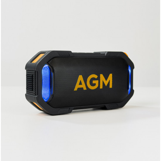 AGM Mag Rock – Μαγνητικό Αδιάβροχο Ηχείο Bluetooth 8W με RGB Φωτισμό (IPX7)