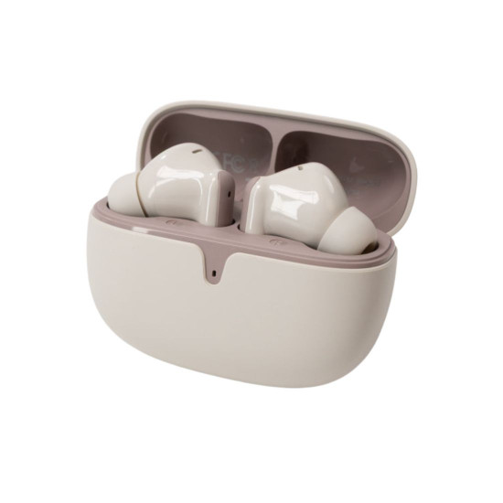 AGM Buds 5 – Ακουστικά Bluetooth 5.4 με 13mm Dual Speakers, ANC/ENC & Touch Control, IPX4, Μπεζ