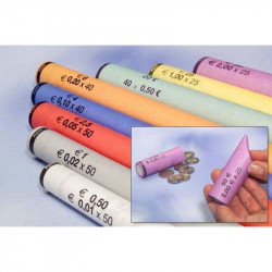 Olympia 80 Χάρτινοι σωλήνες τακτοποίησης κερμάτων για CC 202 (3701)