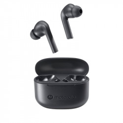 Motorola Moto Buds 065 Μαύρα ασύρματα αδιάβροχα Bluetooth handsfree in-ear ακουστικά με θήκη και IPX4 - 14591-0048