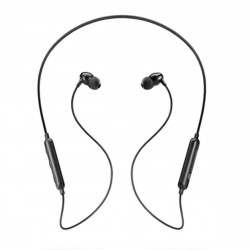 Motorola SP106 Μαύρα Ακουστικά Bluetooth In-Ear Sport με Μικρόφωνο (Neckband, έως 11 ώρες)