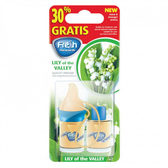 Fresh WBG02 Υγρό αρωματικό αυτοκινήτου Κρίνος +30% Δωρεάν