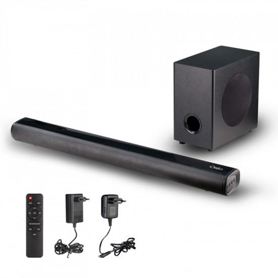Osio OSBT-9060 Soundbar και ασύρματο Subwoofer με Bluetooth, AUX, USB, OPT, HDMI και τηλεχειριστήριο – 256W