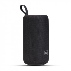 Osio OBT-8000BL Μαύρο αδιάβροχο φορητό ηχείο LED με IPX4, Bluetooth, USB, κάρτα TF, FM και TWS-16W