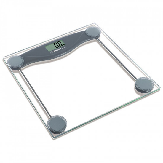 First Austria FA-8013-3-GR Ηλεκτρονική ζυγαριά μπάνιου γυάλινη