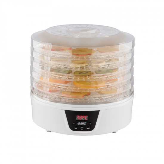 First Austria FA-5126-8 Ψηφιακός αποξηραντής τροφίμων 5 επιπέδων 380W