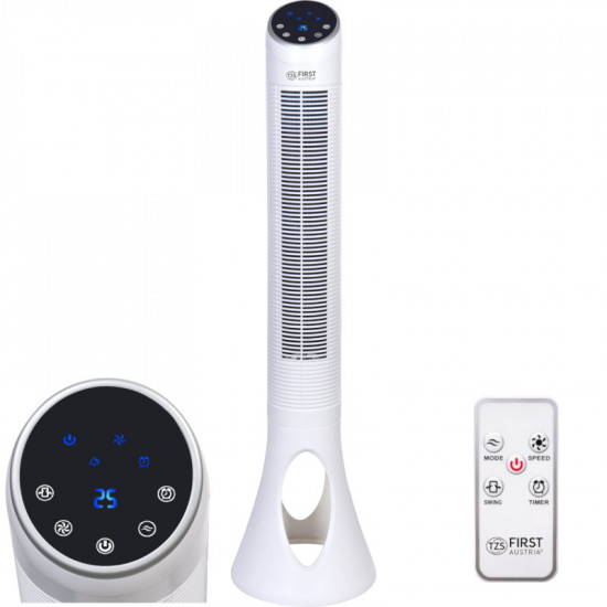 First Austria FA-5560-3 Ανεμιστήρας πύργος δαπέδου με πίνακα αφής 102 cm 60 W