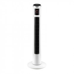 First Austria FA-5560-5-WI Λευκός ανεμιστήρας πύργος δαπέδου με οθόνη αφής 3 ταχυτήτων ύψους και τηλεχειριστήριο 102cm 40W