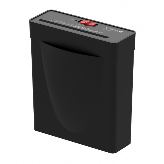 Olympia PS 36 Pro (2721) – Καταστροφέας Εγγράφων για 6 Φύλλα με Κάδο 8,1L, Μαύρος