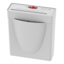 Olympia PS 36 Pro (2722) – Καταστροφέας Εγγράφων για 6 Φύλλα με Κάδο 8,1L, Λευκός