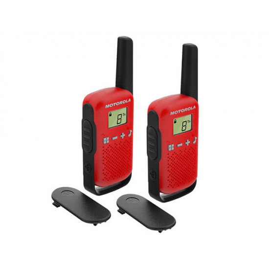 Motorola TALKABOUT T42 Walkie Talkie Κόκκινο 4 km