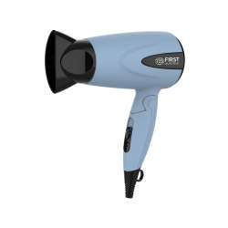 First Austria FA-5653-6-BL – Σεσουάρ Μαλλιών 1300W με Ακροφύσιο Συγκέντρωσης & Σπαστή Λαβή, Μπλε