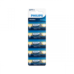 Philips 8LR732P5B/GRS, A27 / MN27 / 8LR732 – Αλκαλικές Μπαταρίες 12V (Σετ 5 τεμ.)