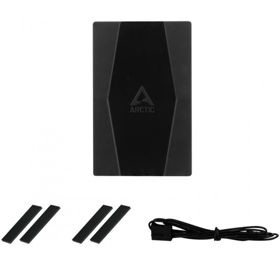 Arctic Case Fan Hub - PWM Sharing Hub for PC fans - 10 outputs - SATA Power