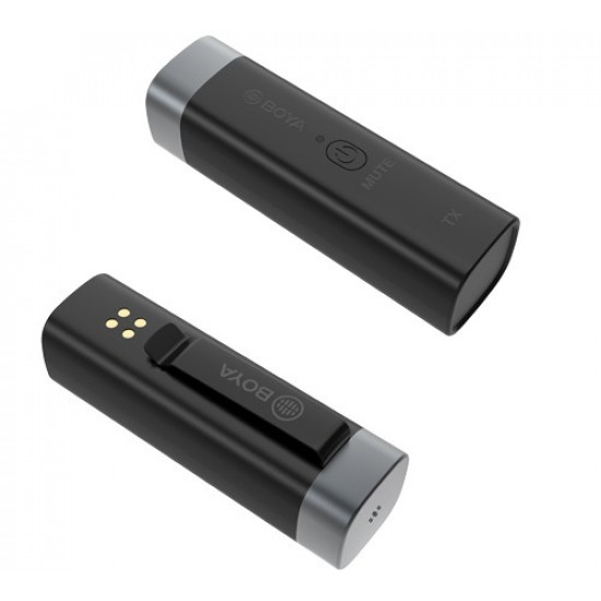 BOYA BY-WM3U wireless mic 2.4Ghz Wireless mic System, for UsB type-C, 3.5mmTRS. TRRS