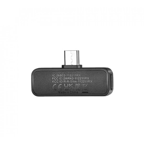 BOYA BY-V20 Wireless 2-person Lavalier Microphone for Android Mini Lapel USB-C connection