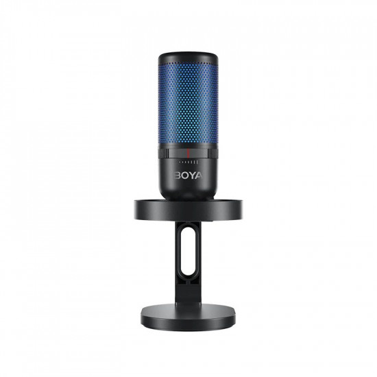 BOYA BY-K3 USB RGB Microphone Supercardioid w. shockmount (2 zones RGB)