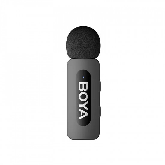 BOYA BY-V30 Mobile Wireless Mic for Android iPhone (USB-C) 2 person vlog w charging case 100m 36h