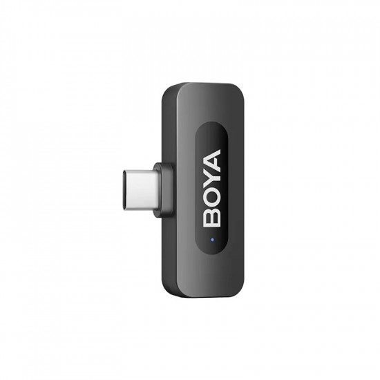 BOYA BY-V3 Combo Mobile Wireless Mic for Android iPhone (USB-C & Lightning) 2 person vlog w charging