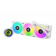 Lian Li Galahad II Trinity 360 White - AIO GPU Liquid Cooler  with ARGB Fans