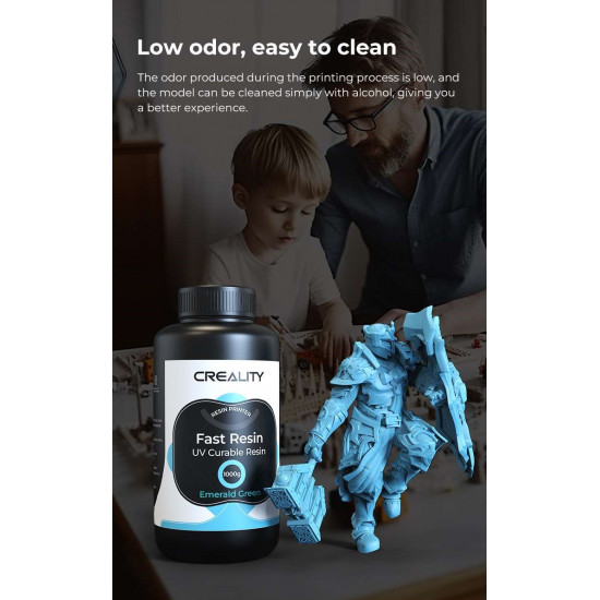 Creality Fast Resin UV Curable Resin Grey (Fast Printing 3302180005 gray)