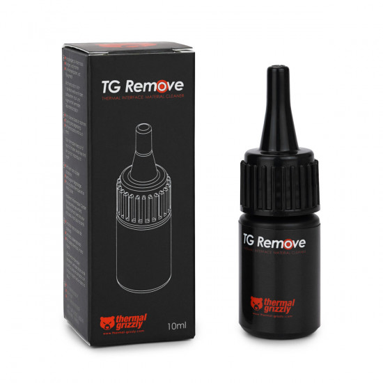 Thermal Grizzly TG Remove - 10ml Acetone based nano cleaner, remove and degrease
