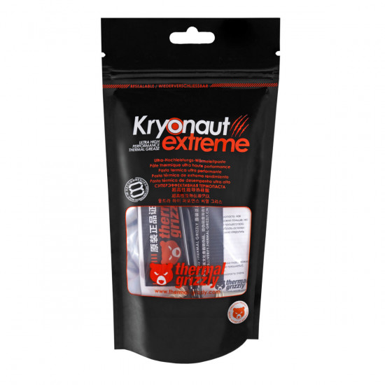 Thermal Grizzly TG Kryonaut Extreme - 2g   Extremely High Performance Thermal Paste for Overclocking