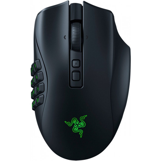 Razer NAGA V2 Pro - Wireless Modular MMO Gaming Mouse- 30K DPI Optical Sensor - 300Hr Battery