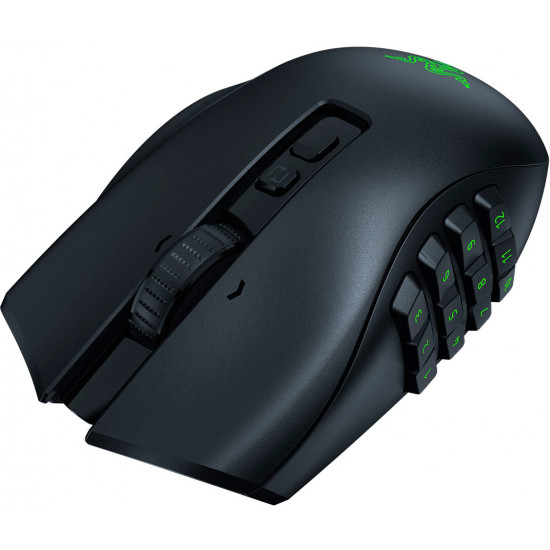 Razer NAGA V2 Pro - Wireless Modular MMO Gaming Mouse- 30K DPI Optical Sensor - 300Hr Battery